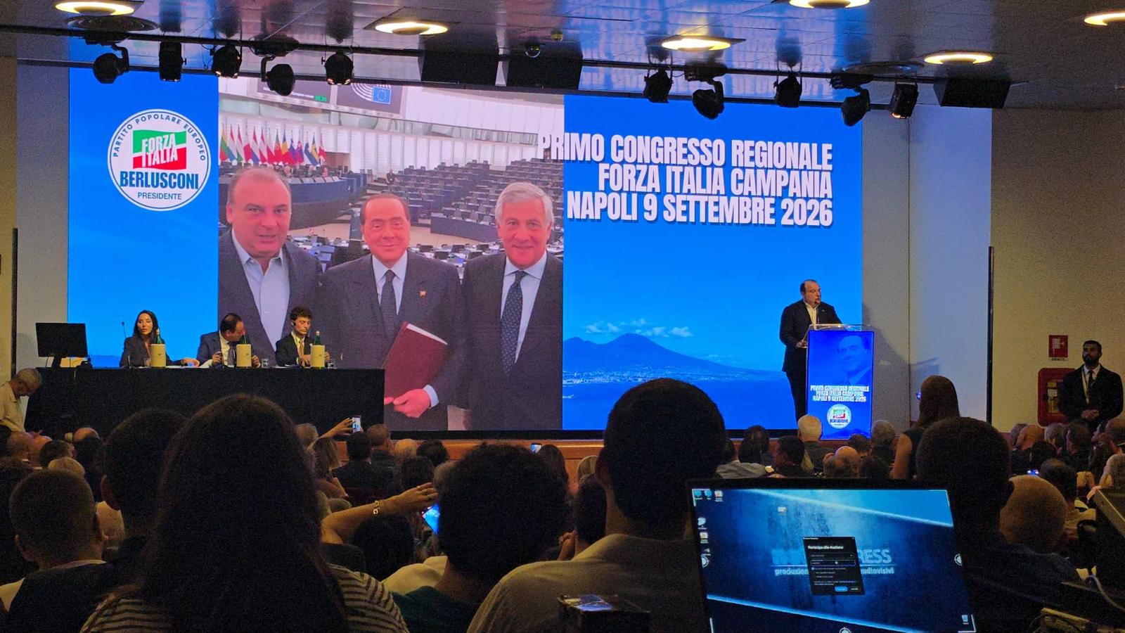 La sala del congresso regionale